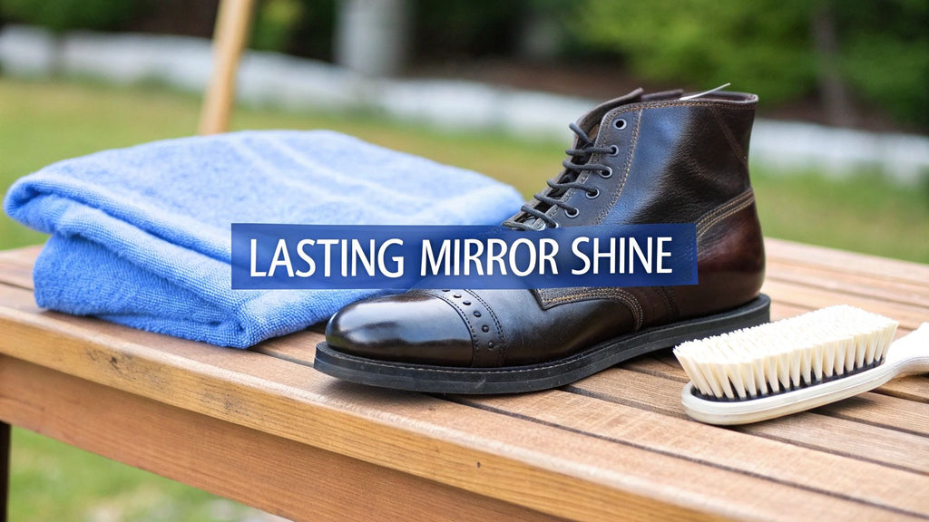 How to Polish Leather Boots for a Lasting Mirror Shine