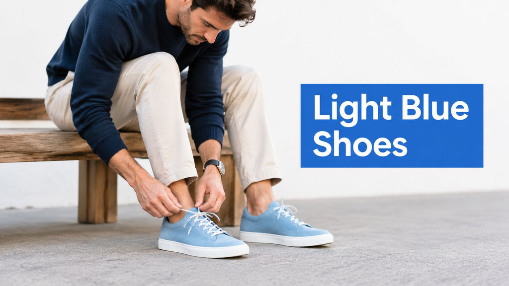 Light Blue Men's Shoes Styling Guide for Every Occasion