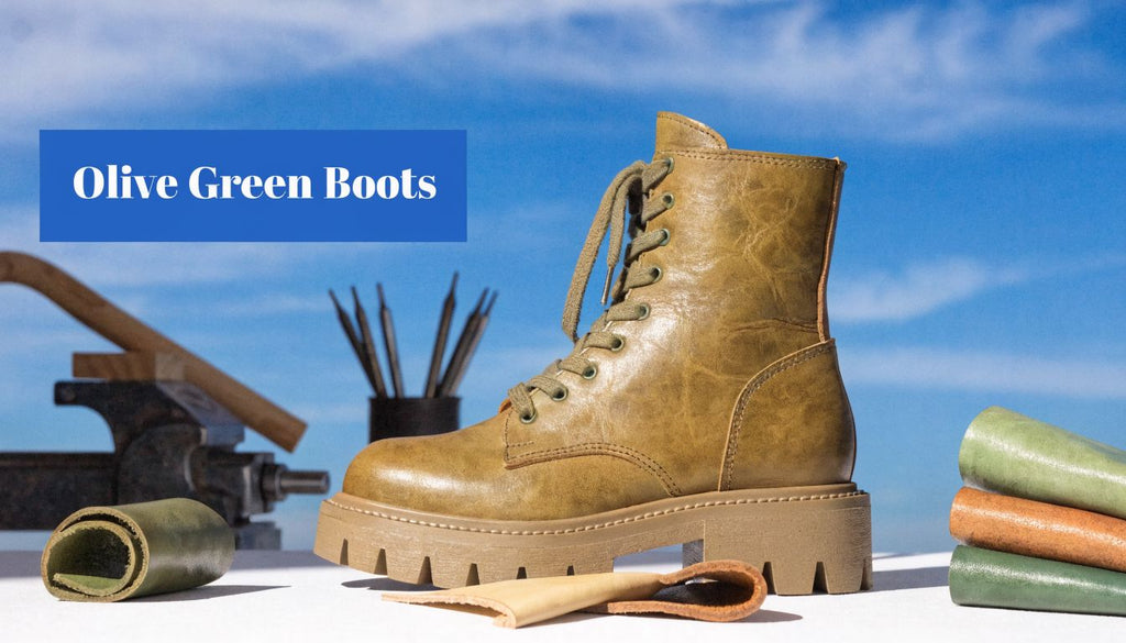 Olive Green Boots: Style Guide & Custom Designs