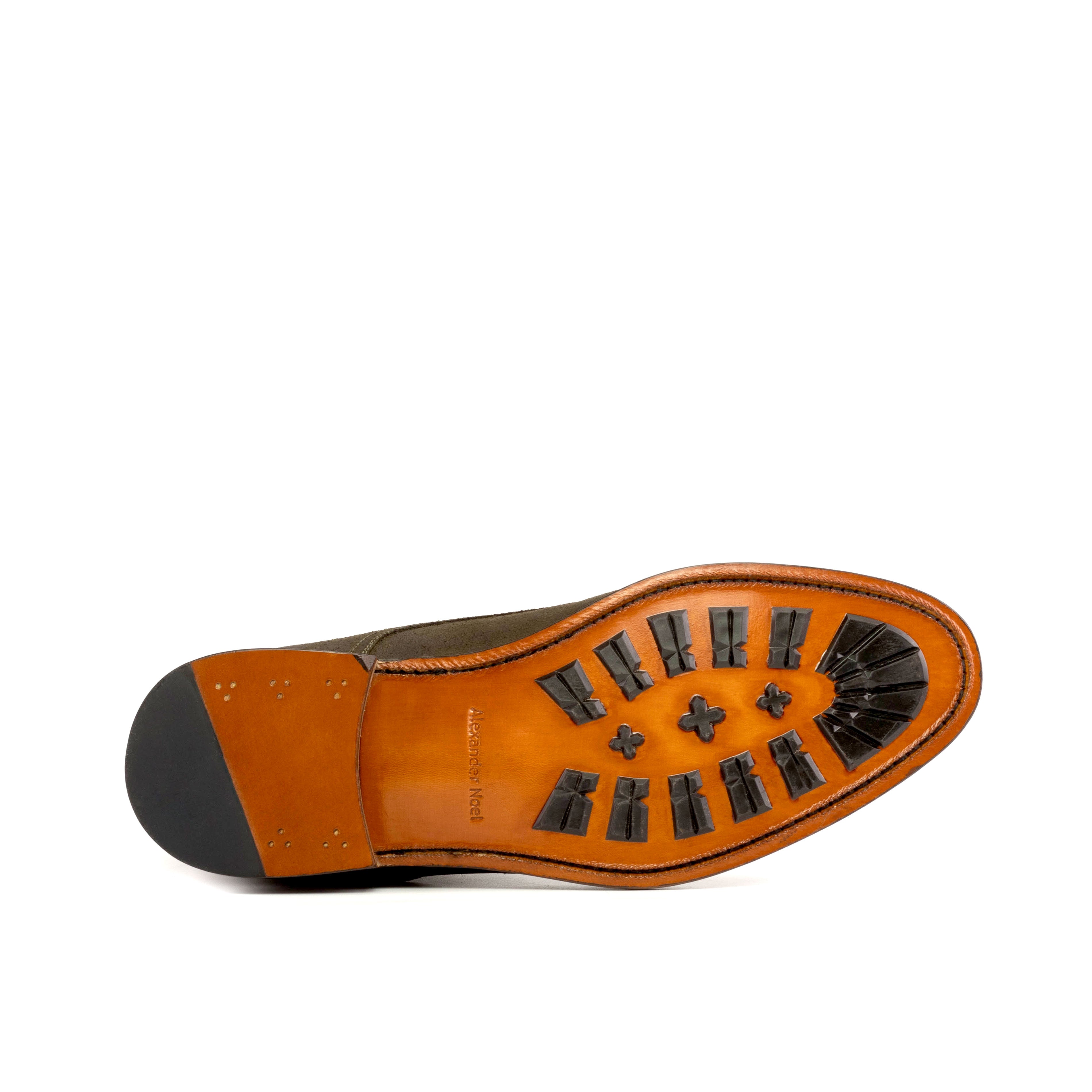 AN Captoe Suede Boot (Brown)