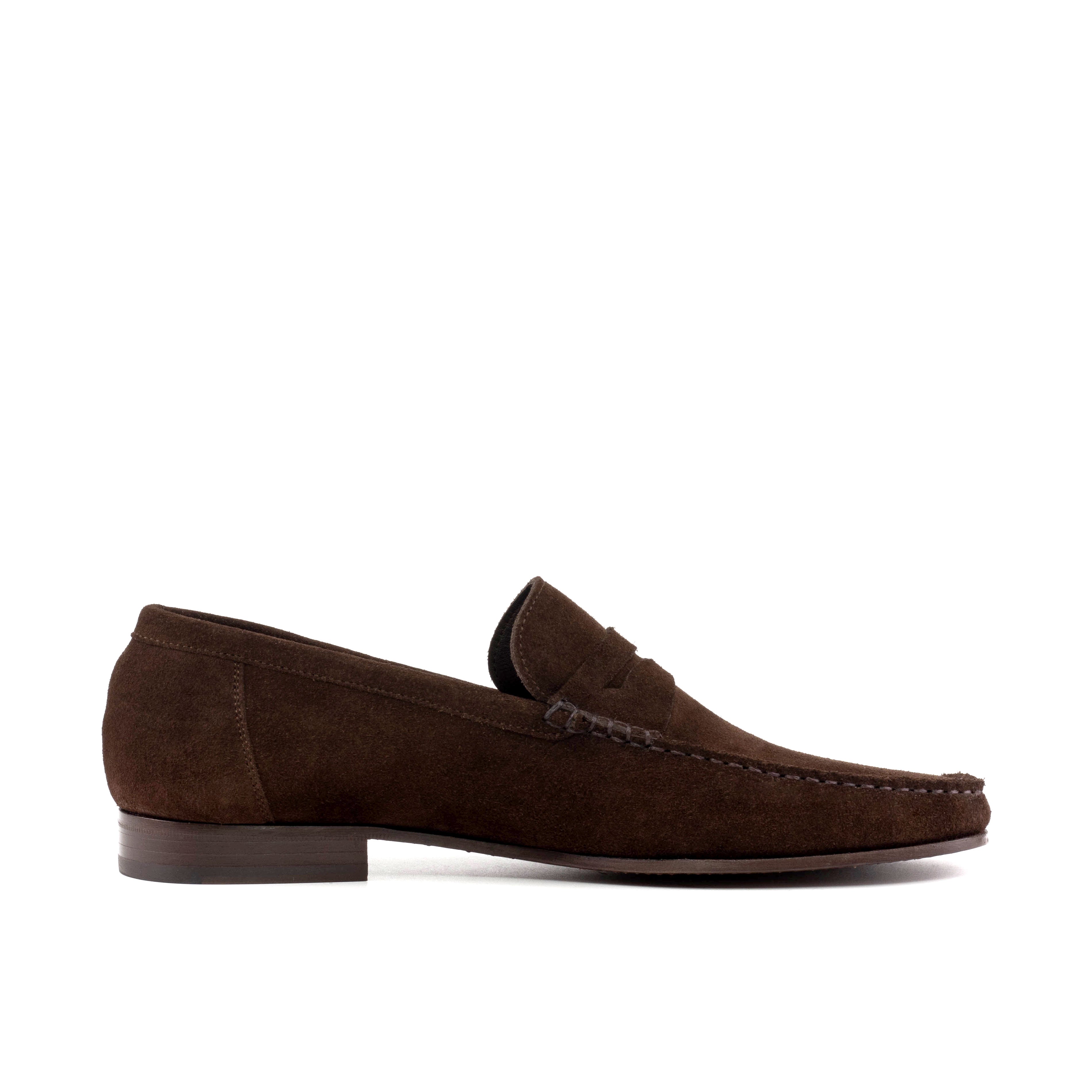 AN Moccasin Men's (Suede Brown) Sample Studio Shoe Brown / 10 / D AN Moccasin Men's (Suede Brown) Sample Studio Shoe Brown / 10 / D