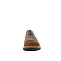 The Langston (Waxed Brown Tweed) Sample Studio Shoes – Alexander Noel