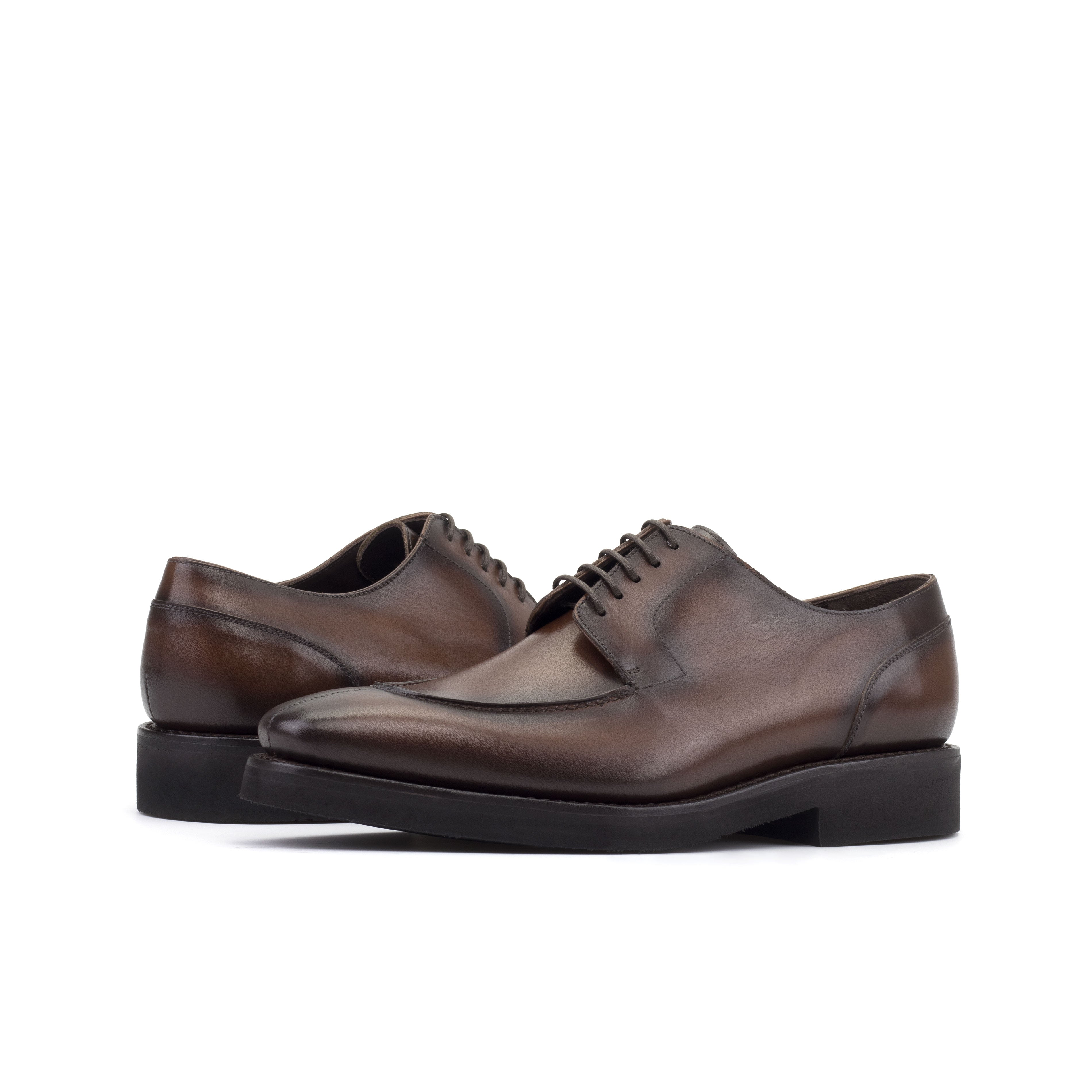 Split Toe Joe Derby (Brown Burnished)