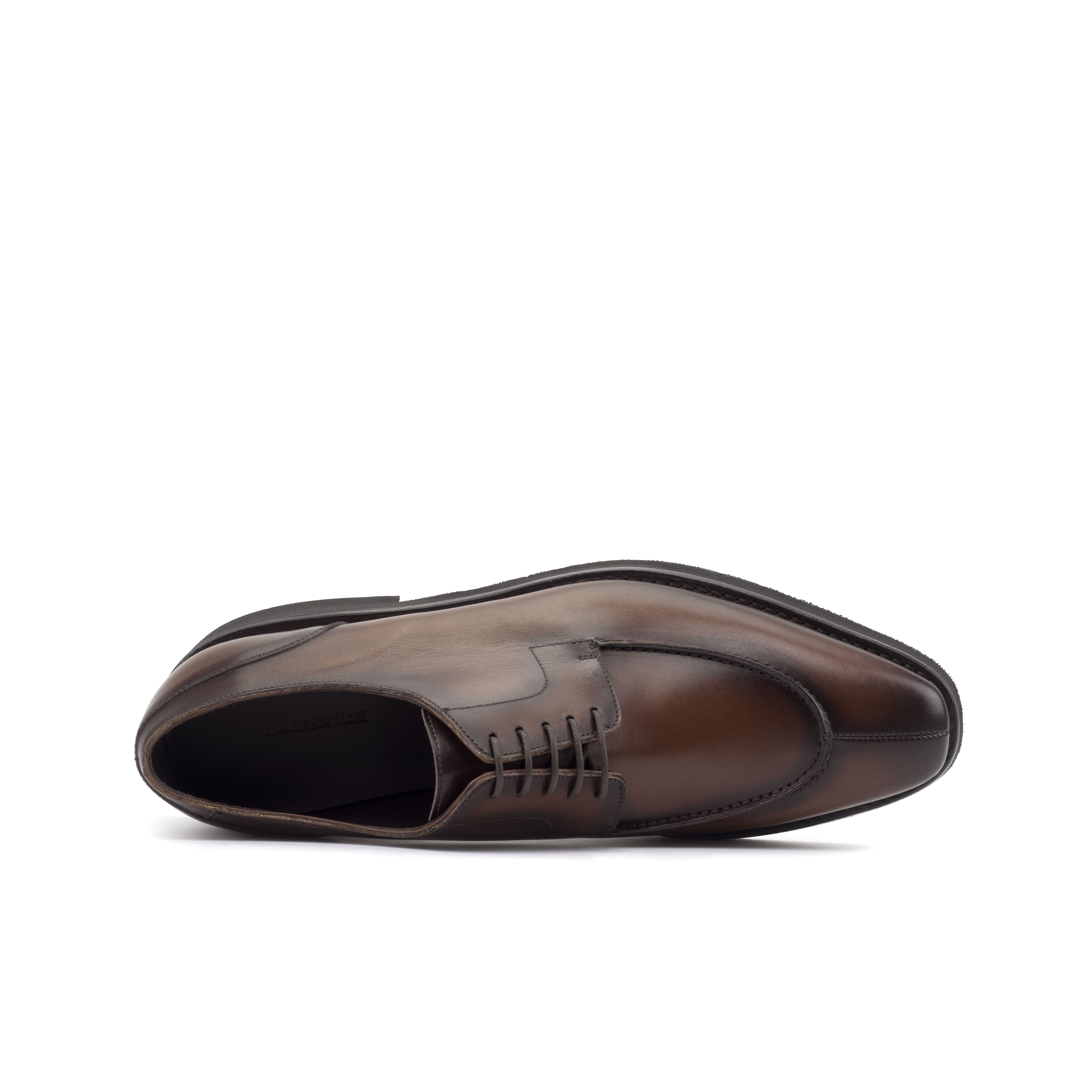 Split Toe Joe Derby (Brown Burnished)