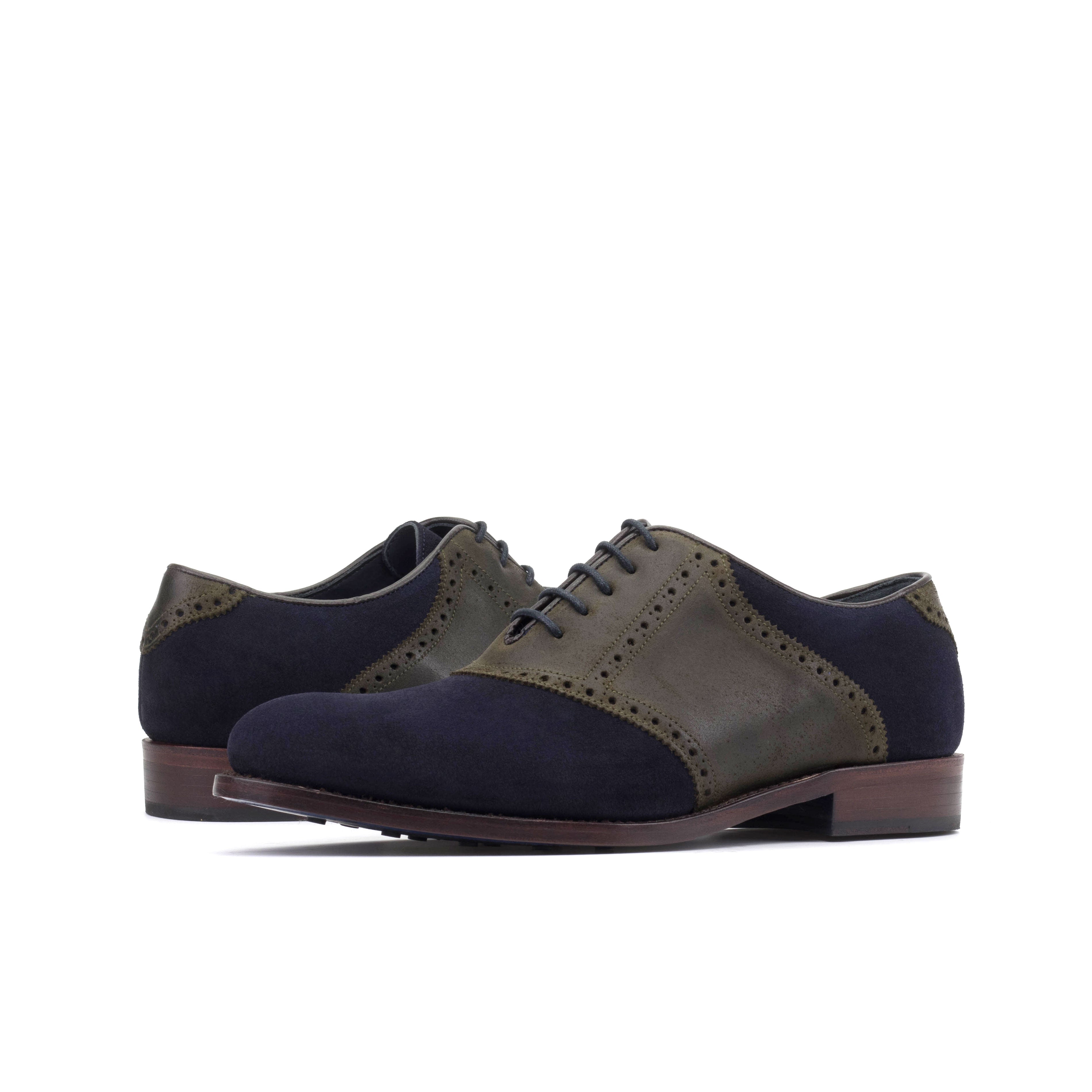 AN Saddle Shoe Blue/Green