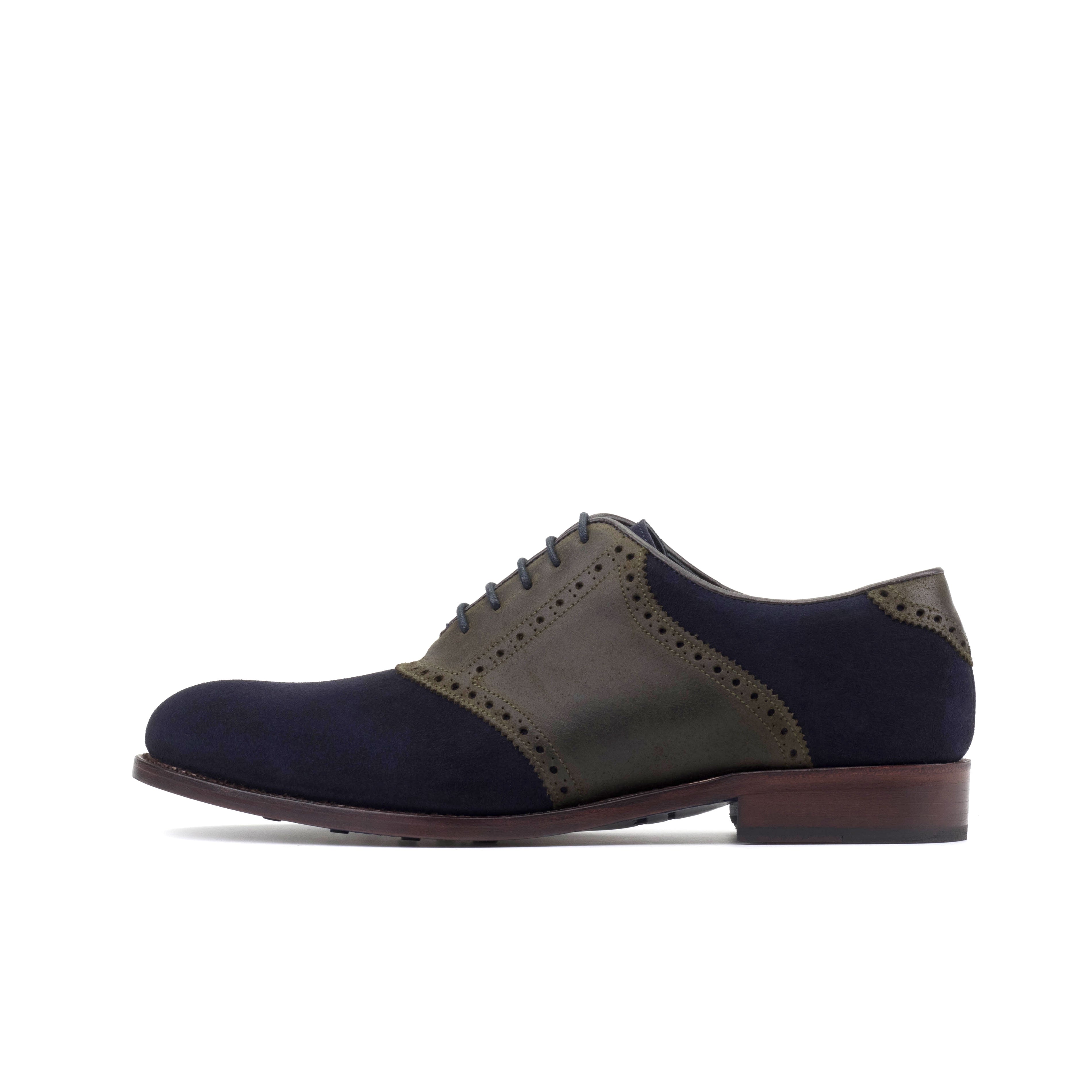 AN Saddle Shoe Blue/Green