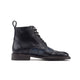 AN Women's Brogue (Croco Navy/Black)