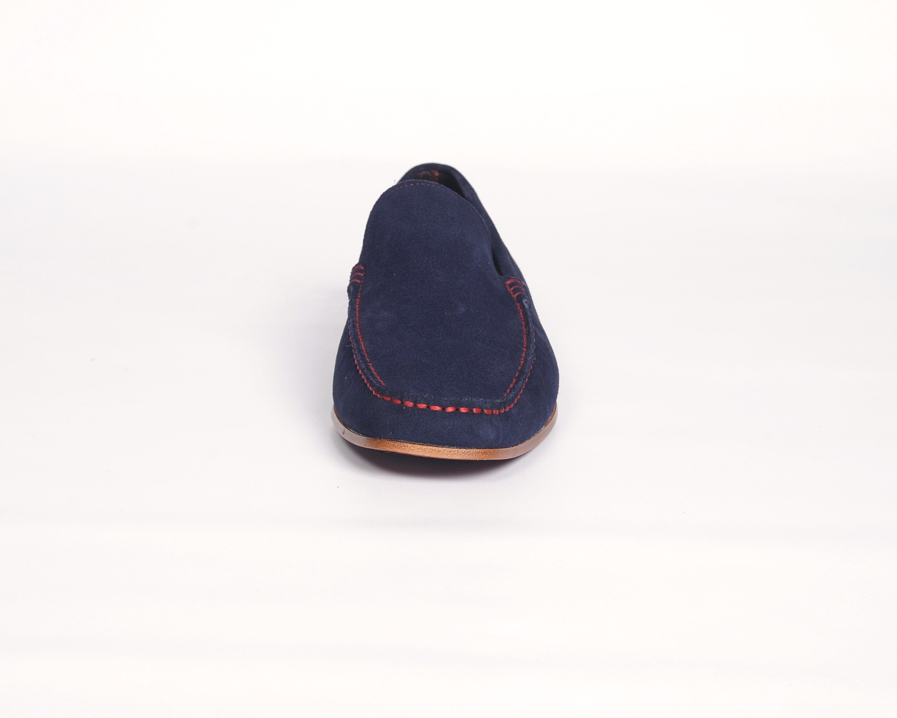 AN Moccasin Loafer (Blue Suede)