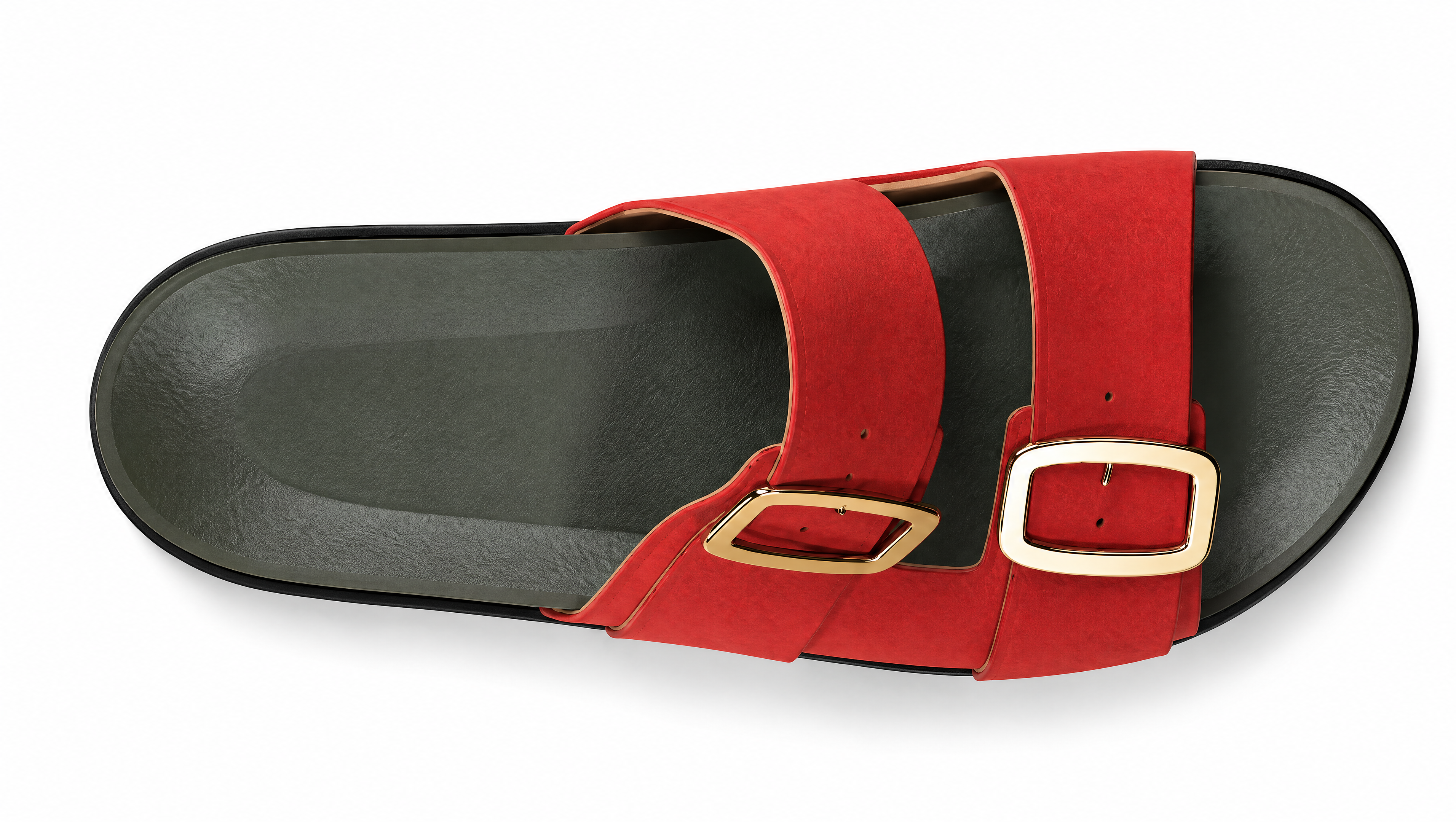 The Riviera Crimson  (Women's) Double-Strap Sandal