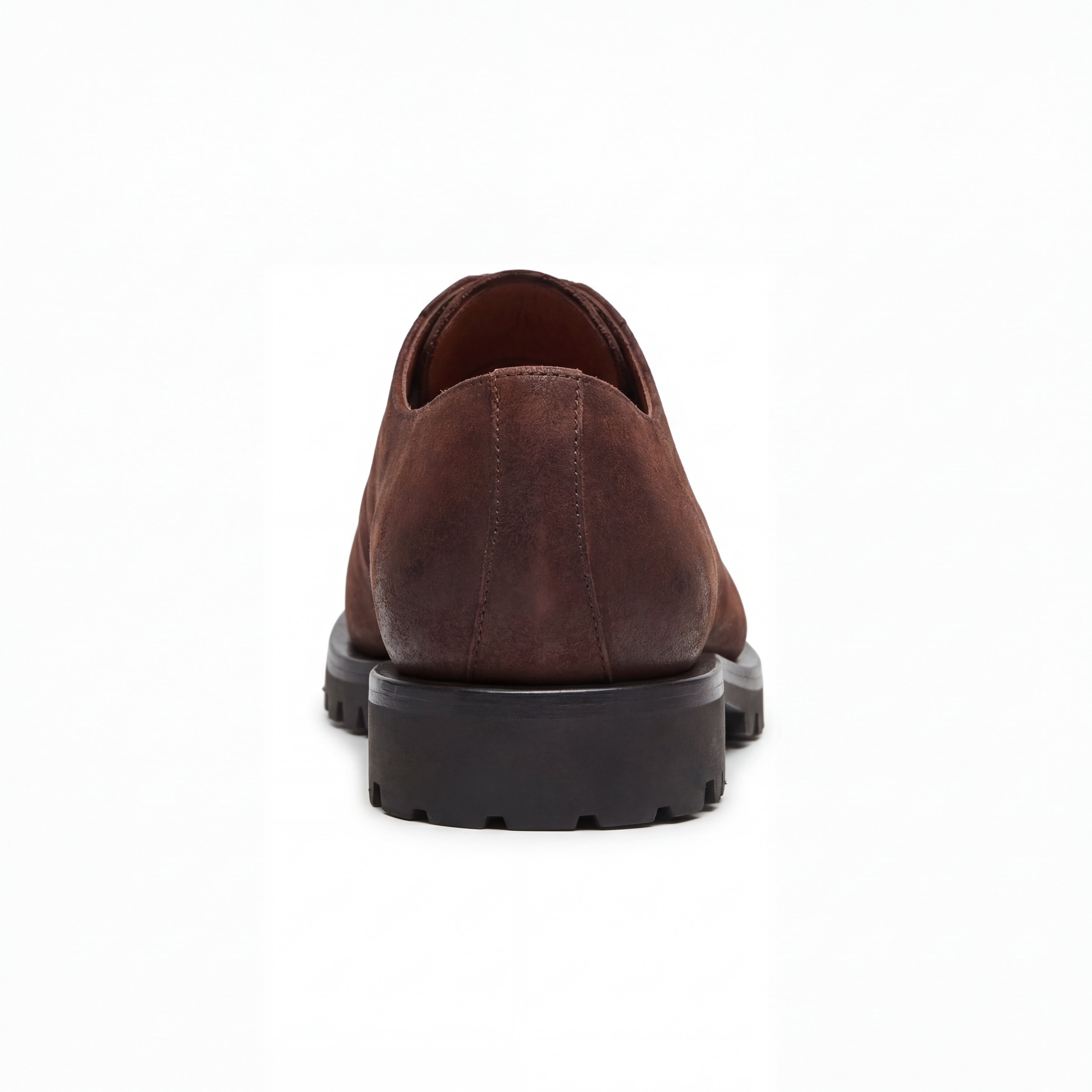 The Alexander Noel Wholecut in Waxed Brown Suede