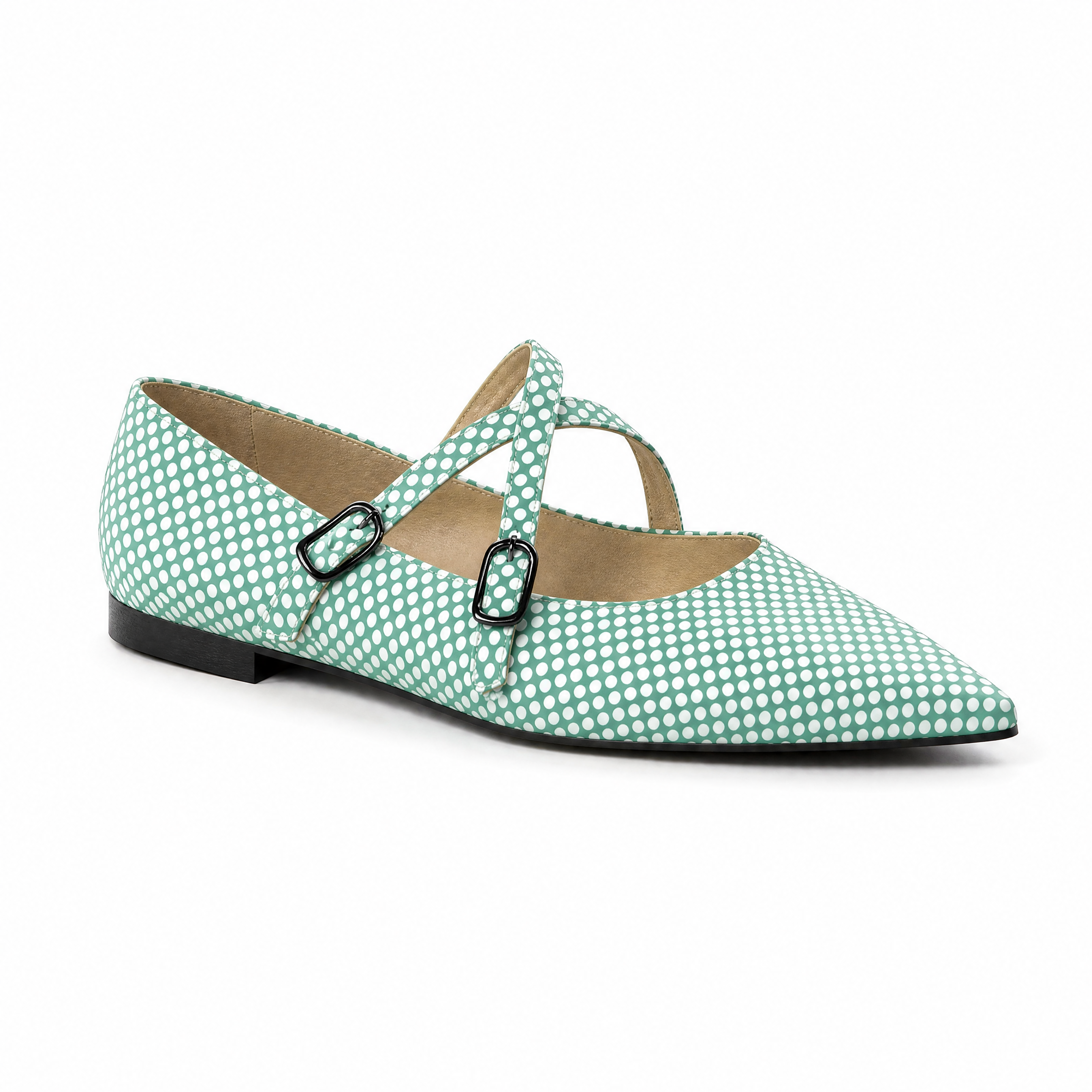 The Monroe (women's) Flats (Green)