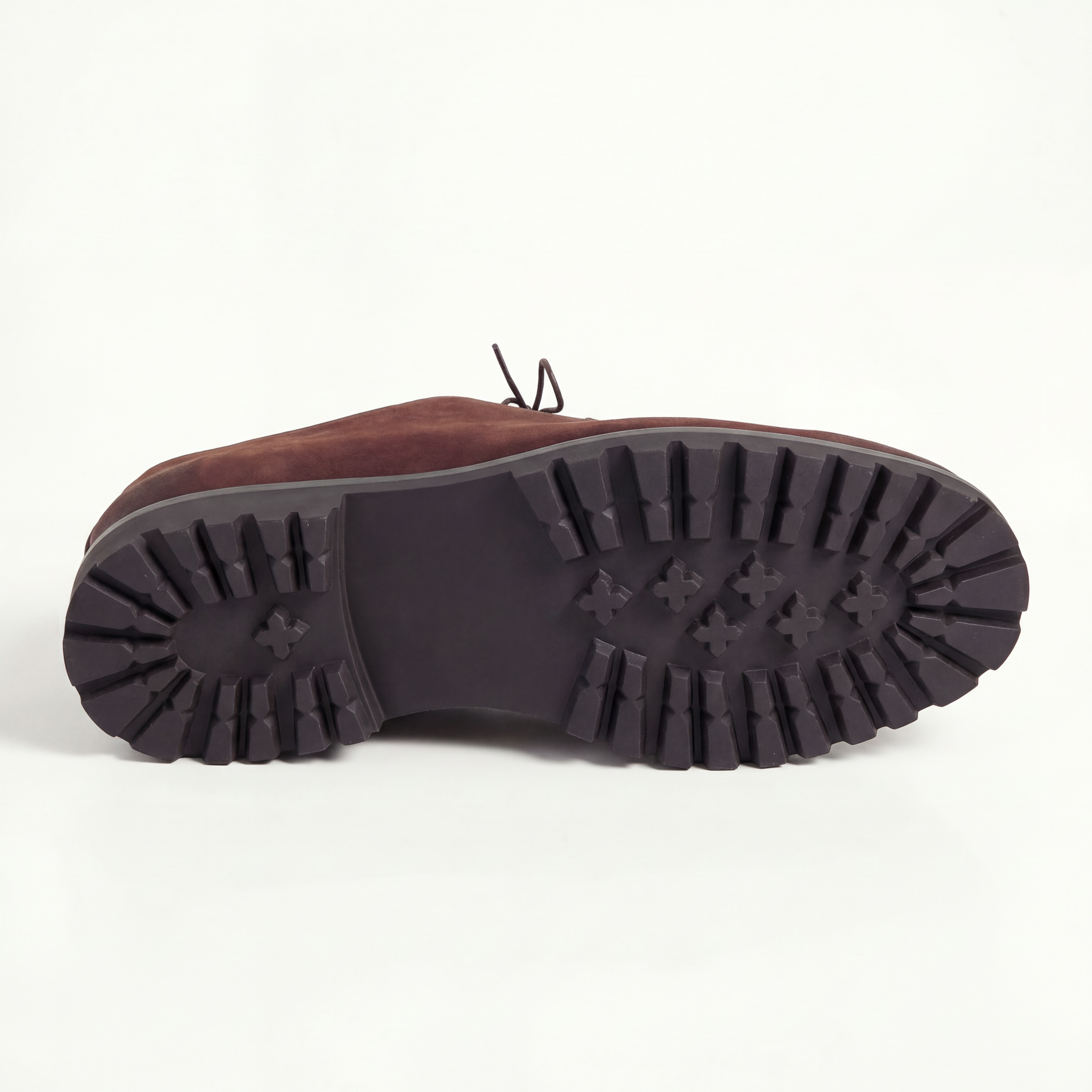 The Alexander Noel Wholecut in Waxed Brown Suede