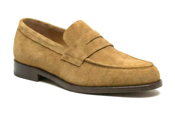 The Collegiate Loafer (Camel Suede)