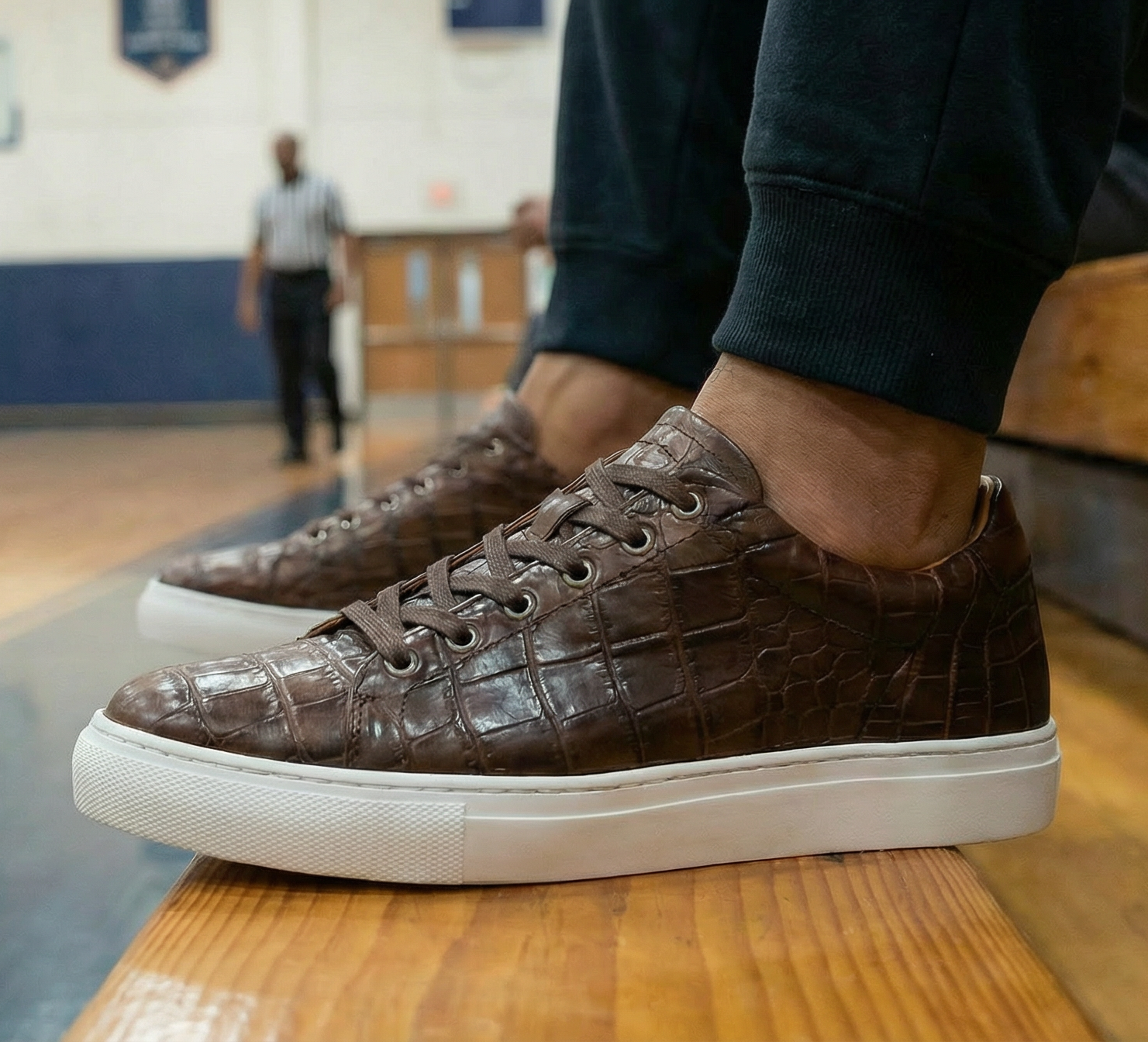 Kickabout (Croco Brown)