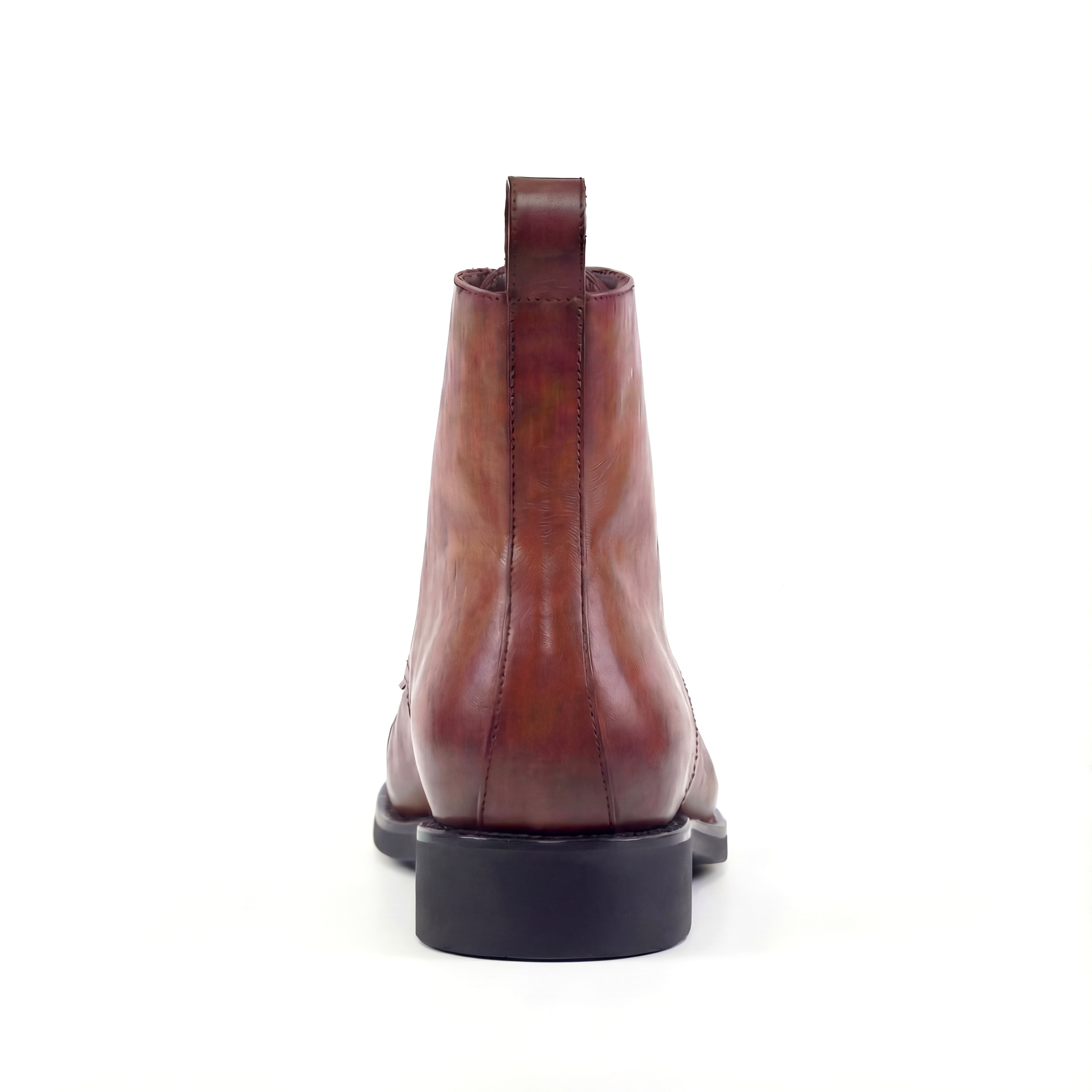 AN Captoe Boot (Brown) Burnished
