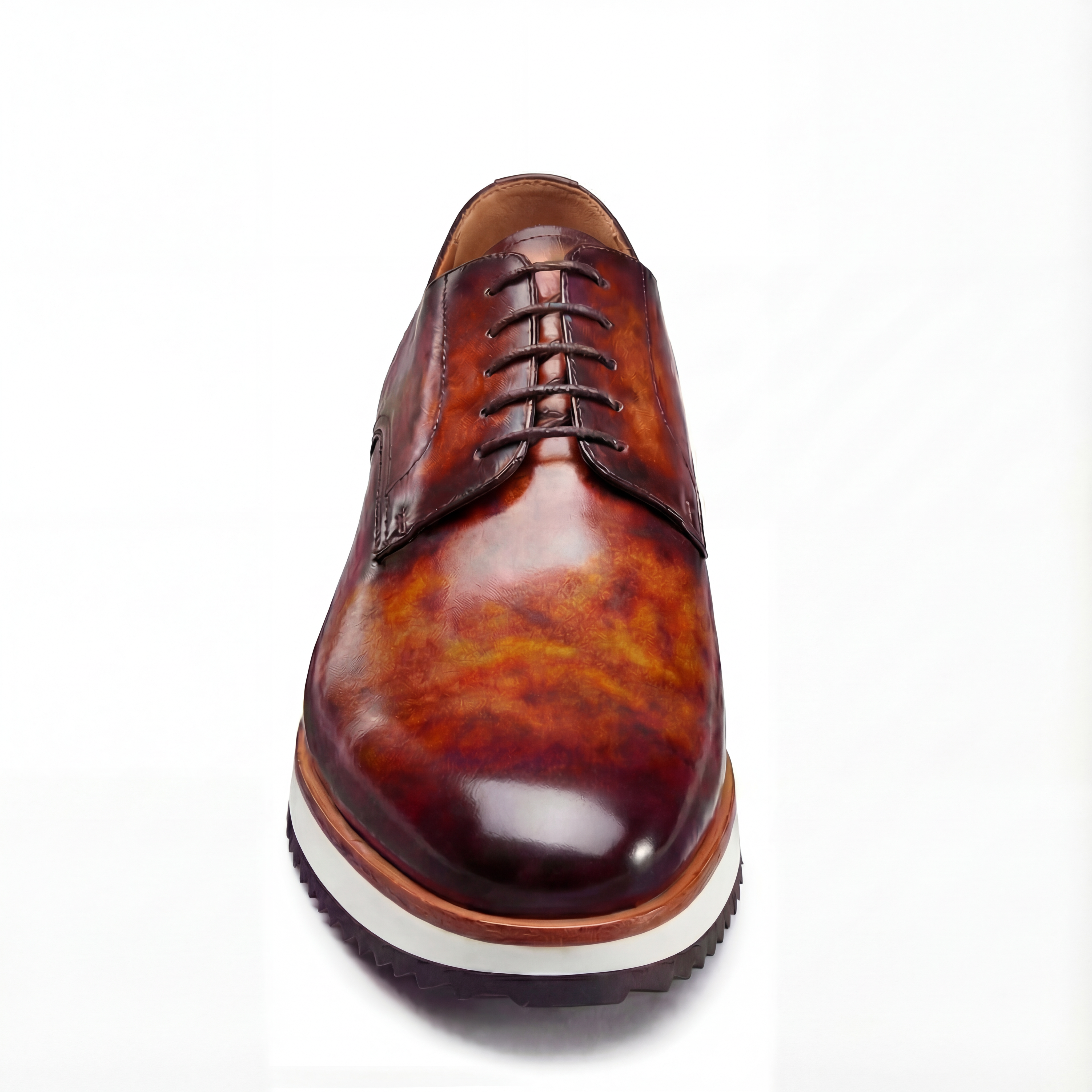 The AN Derby Oxford (Patina Red)