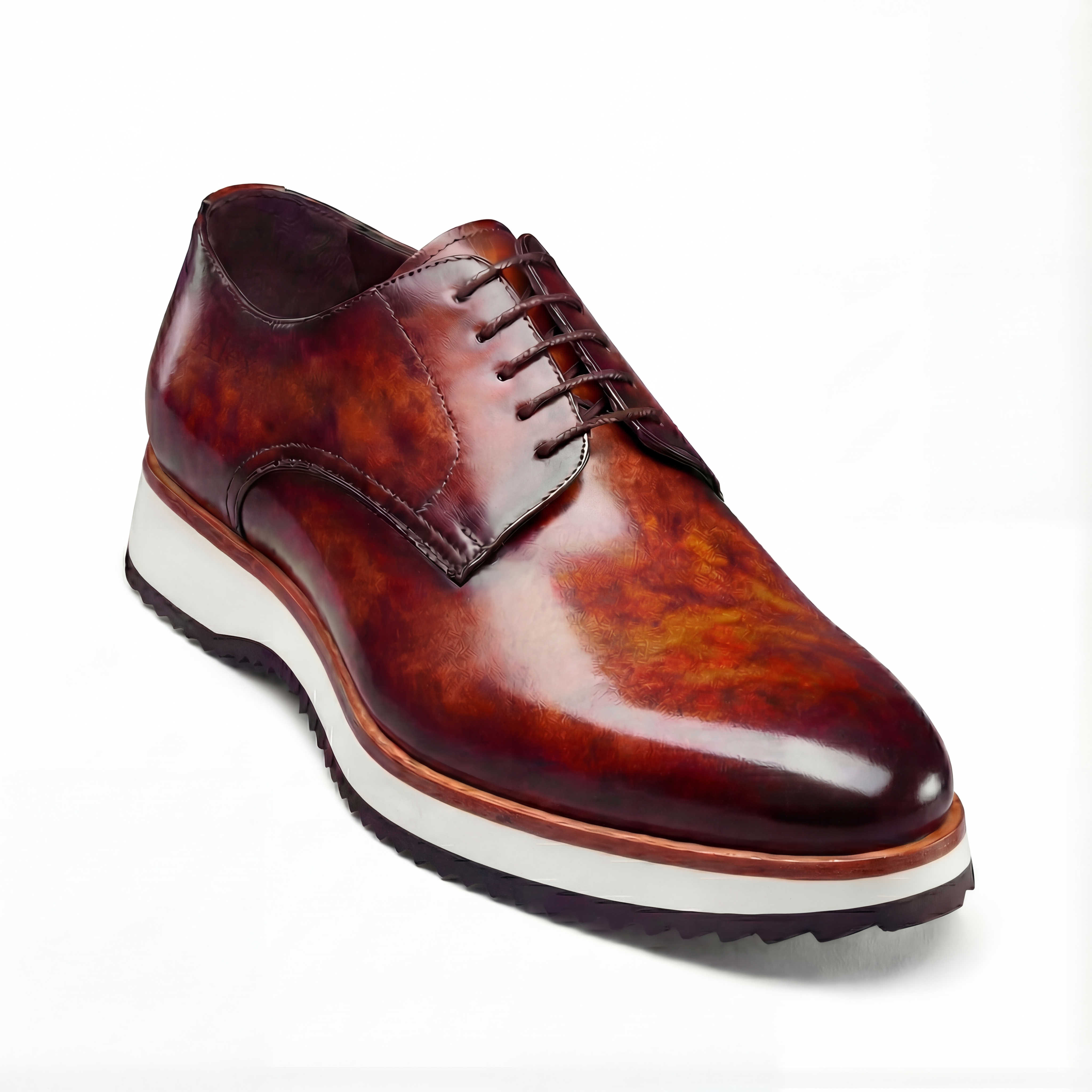 The AN Derby Oxford (Patina Red)