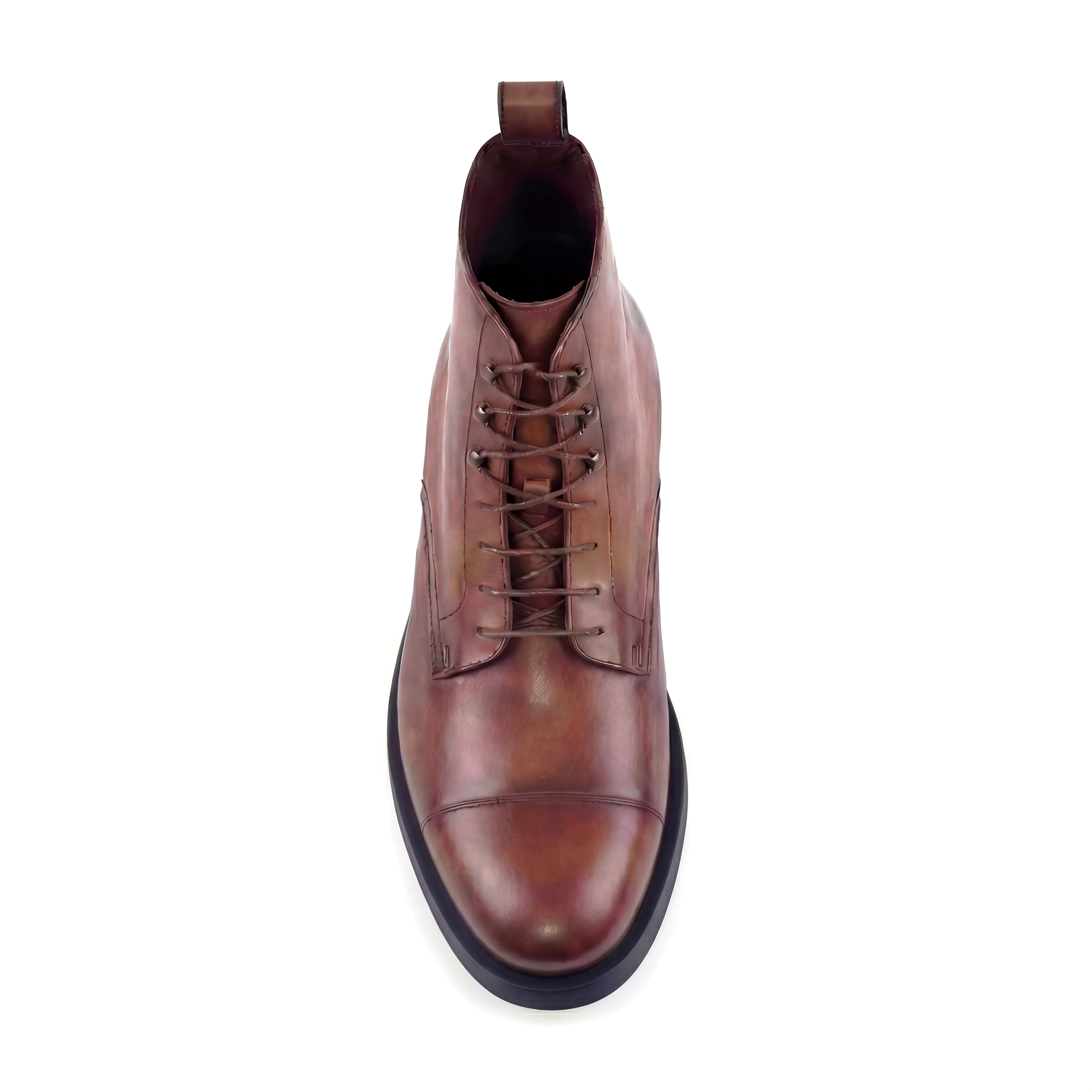 AN Captoe Boot (Brown) Burnished 5 / EEE / Brown AN Captoe Boot (Brown) Burnished 5 / EEE / Brown