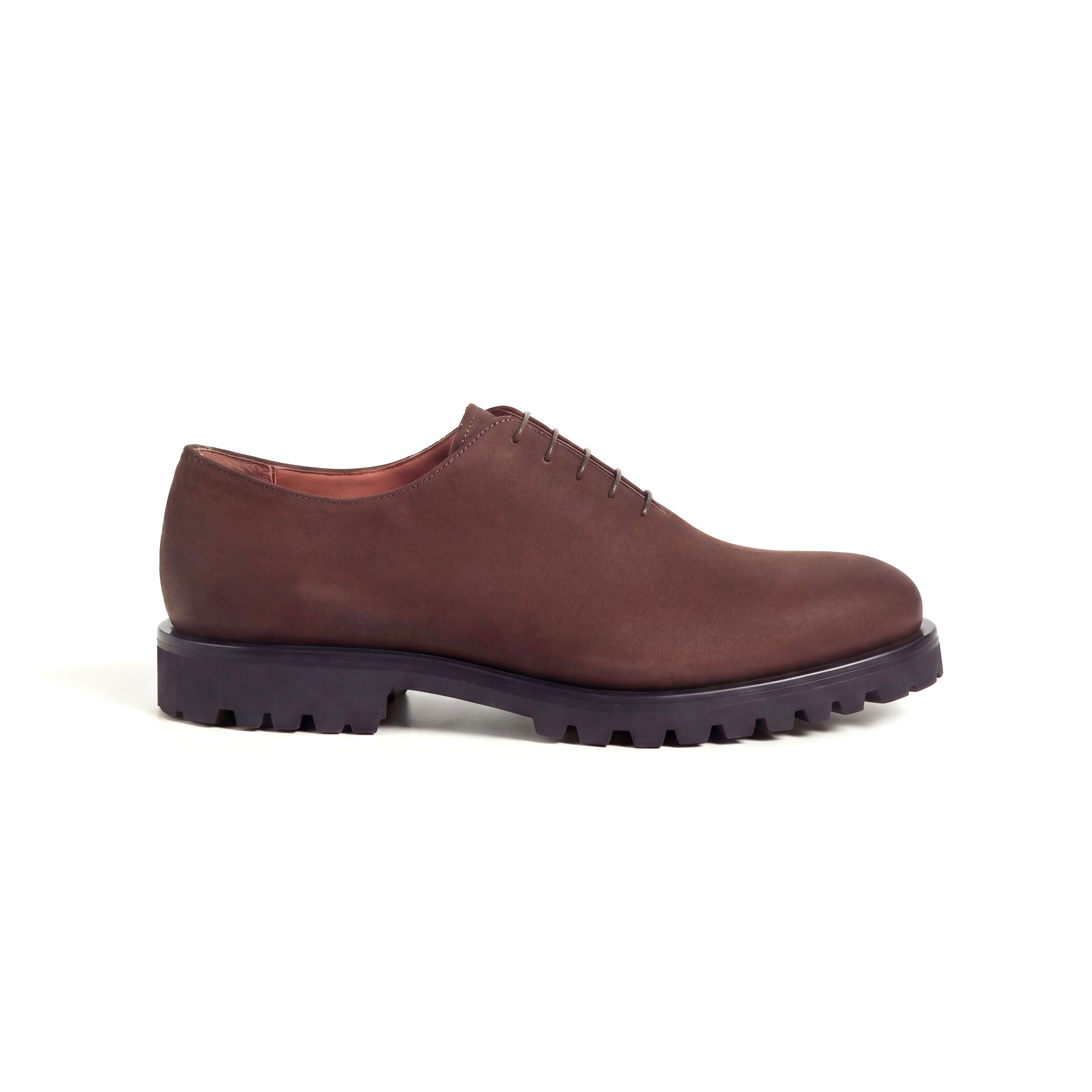 The Alexander Noel Wholecut in Waxed Brown Suede