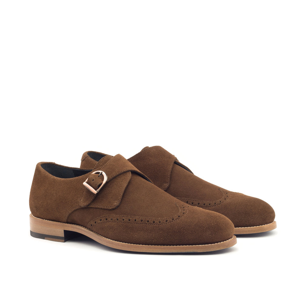 The New England with Lux Suede Medium Brown