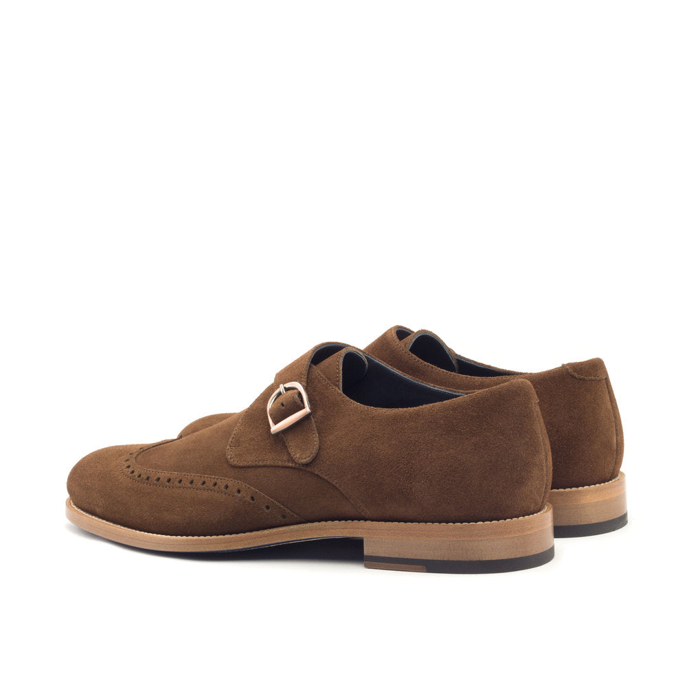 The New England with Lux Suede Medium Brown