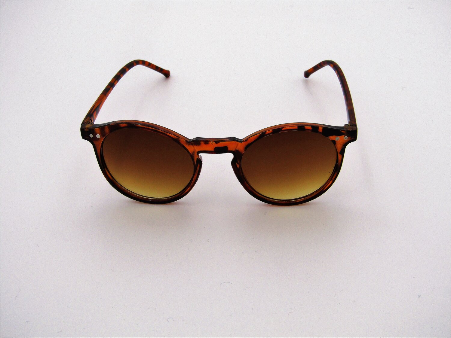 AN Dapper Sunglasses - Tortoise Shell Style (Round)