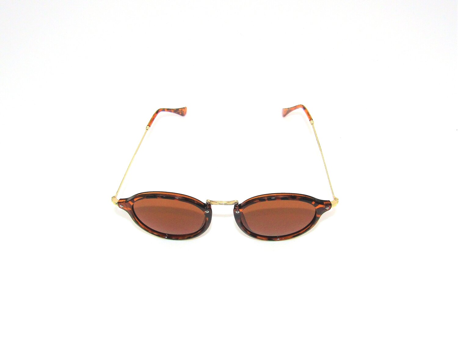 AN Retro Vintage Sunglasses - Tortoise Shell Wire