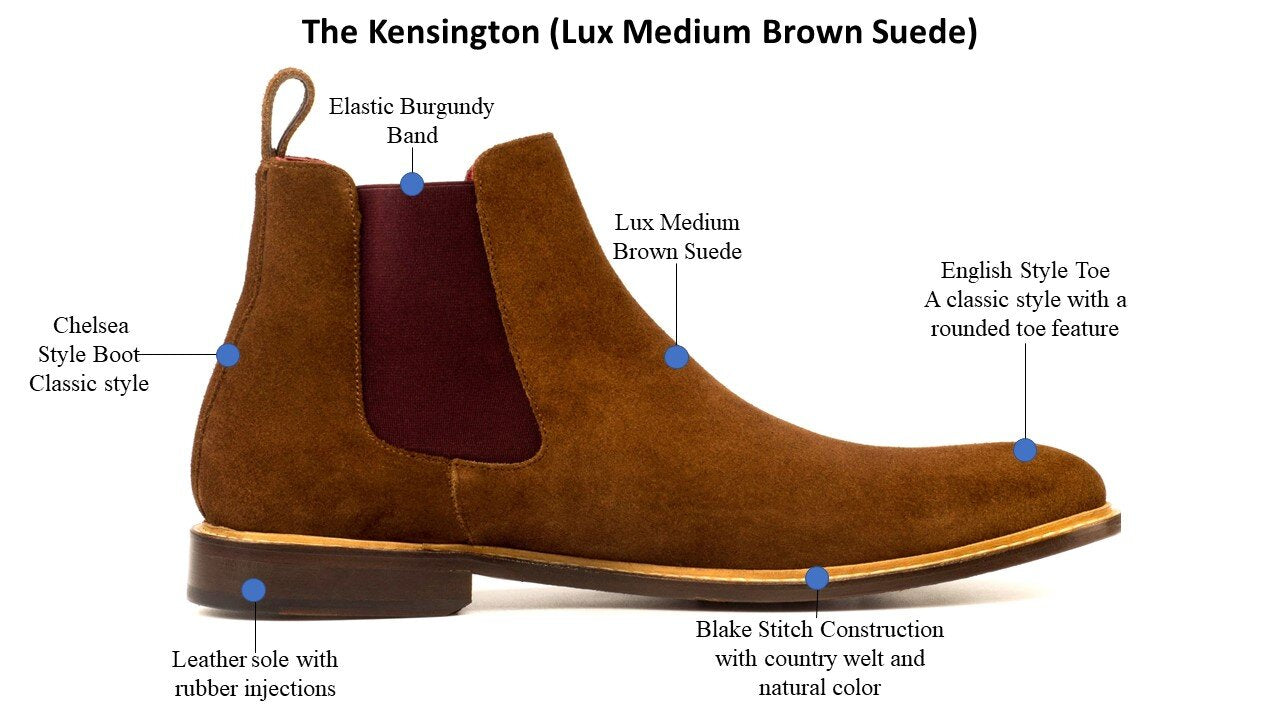 The Kensington (Lux Suede medium Brown)